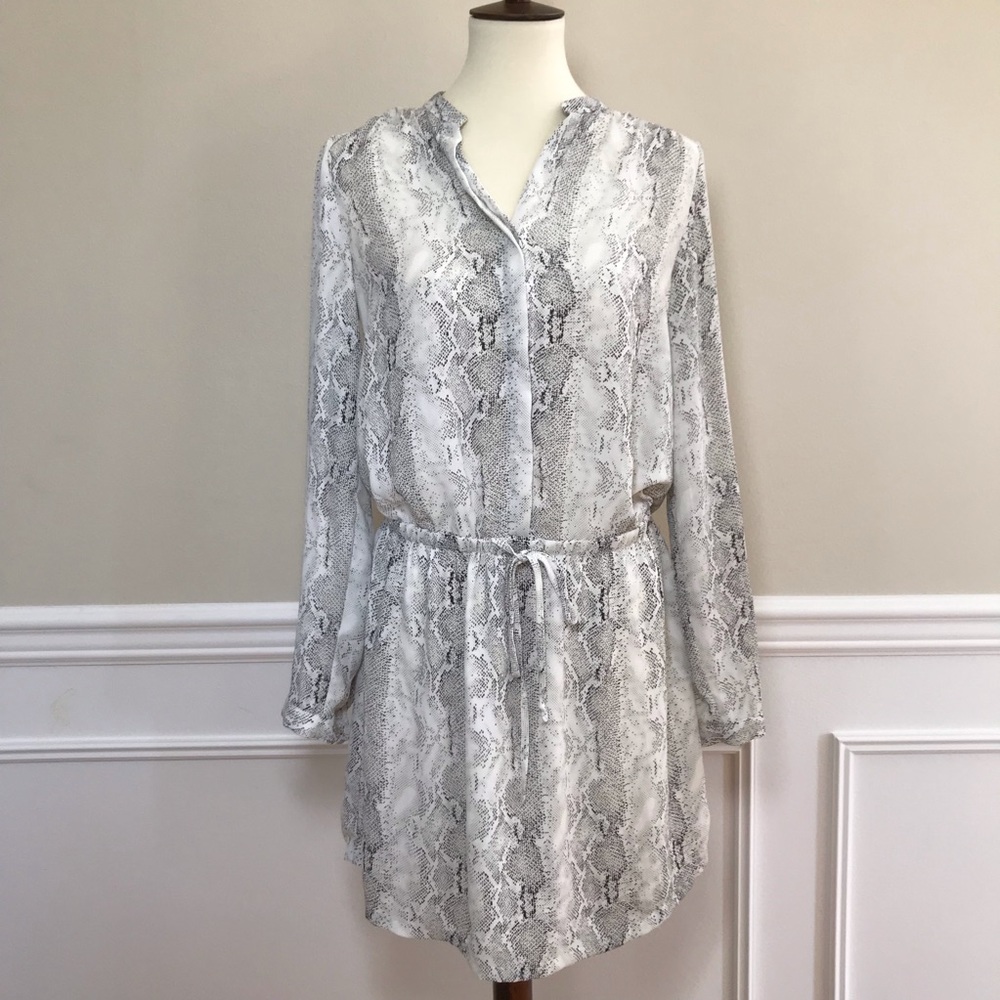 Hilary Radley | Snake Print Casual Dress